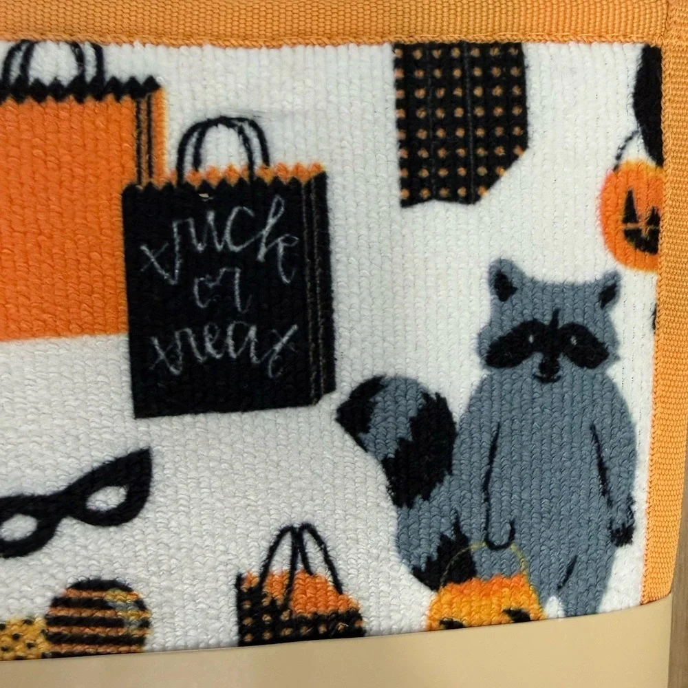 New Martha Stewart Kitchen Dish Drying Mat 2 Pk Halloween 16